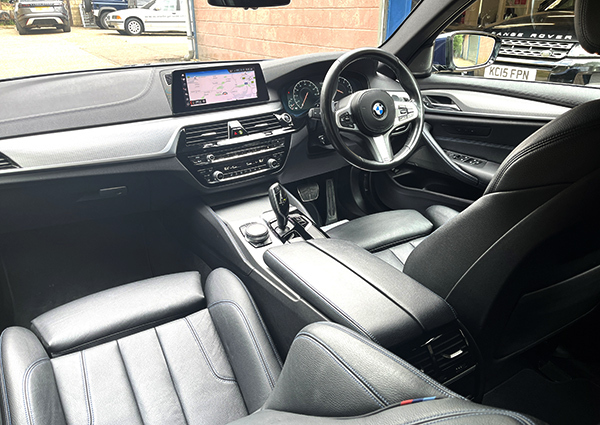 BMW 5 Series  Blue #19