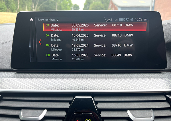 BMW 5 Series  Blue #17