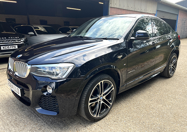 BMW X4 30D Xdrive M Sport Black #6