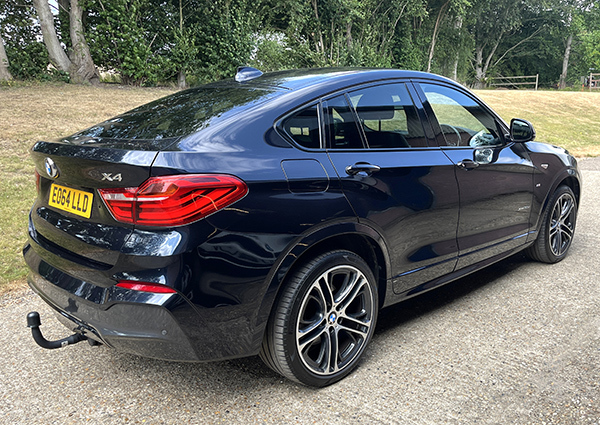 BMW X4 30D Xdrive M Sport Black #3