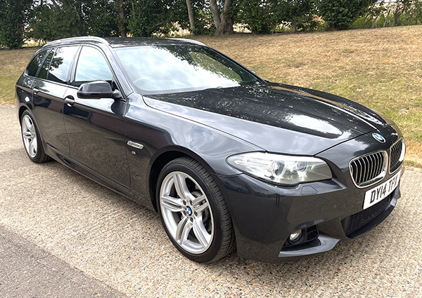 BMW 5 Series M Sport Black #1