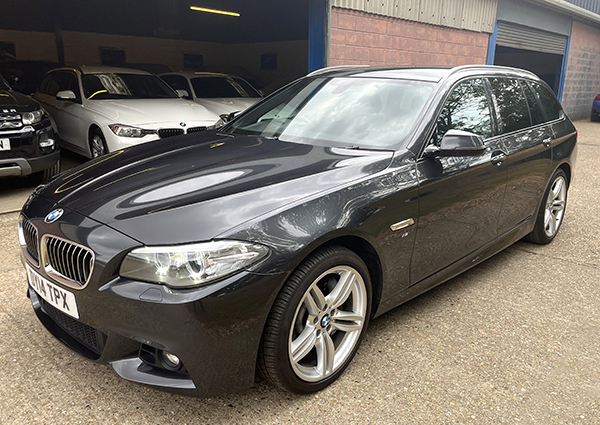 BMW 5 Series M Sport Black #6