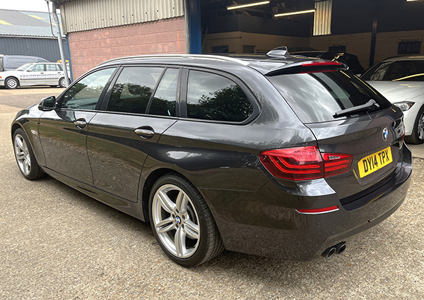 BMW 5 Series M Sport Black #5