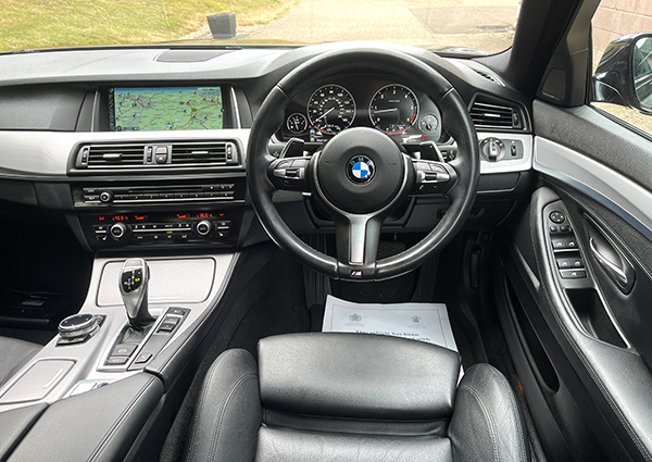 BMW 5 Series M Sport Black #13