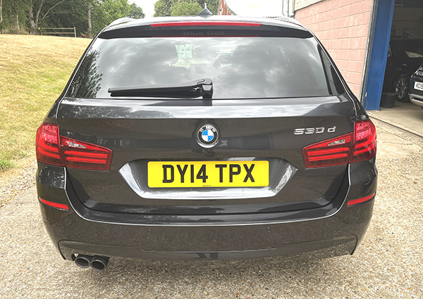 BMW 5 Series M Sport Black #4