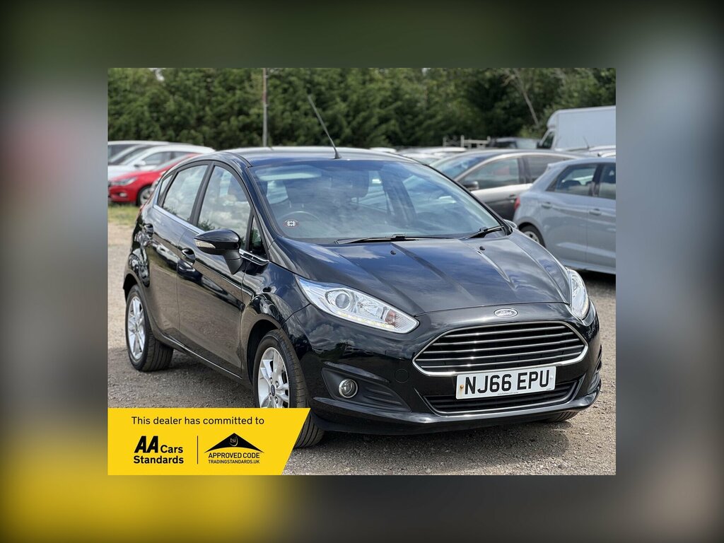 Ford Fiesta 1.25 Zetec Euro 6 Black