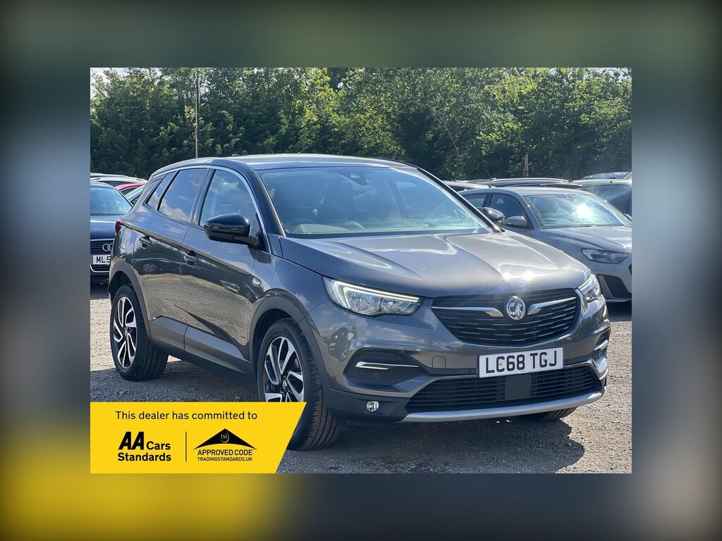 Vauxhall Grandland X 1.2 Turbo Elite Nav Euro 6 Ss Grey
