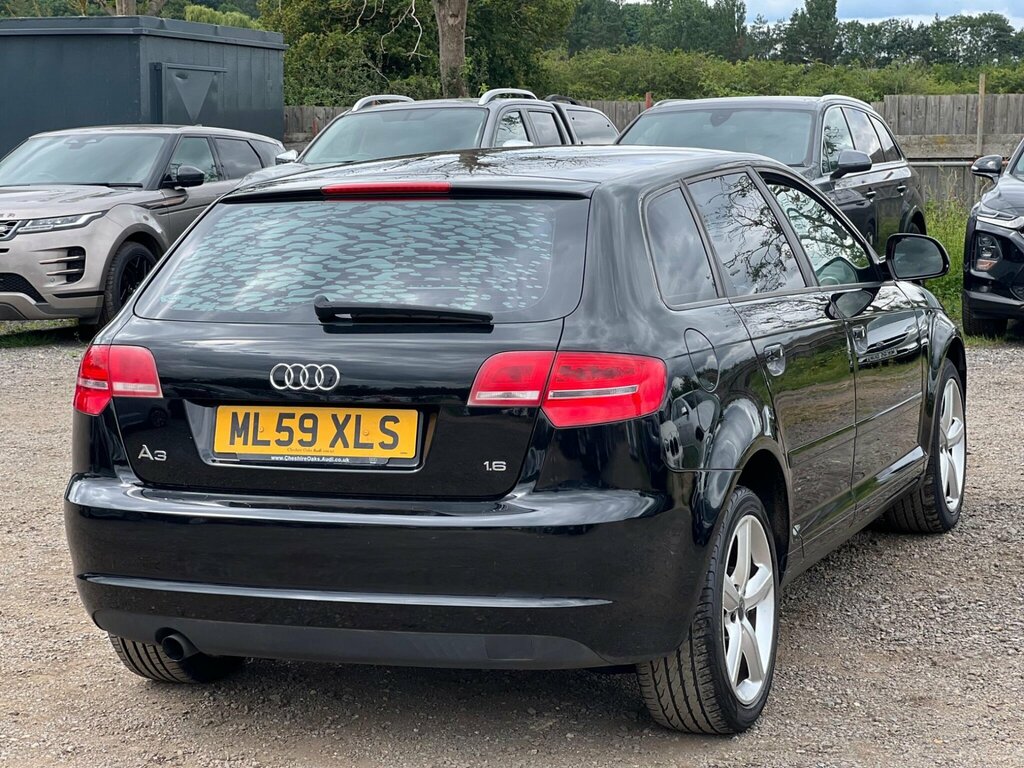 Audi A3 1.9 Tdie Sport Sportback Euro 4 Black #6