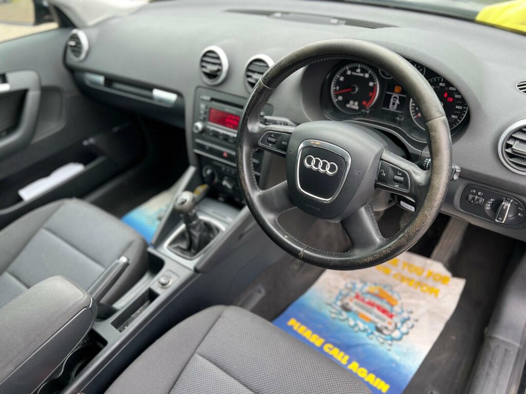 Audi A3 1.9 Tdie Sport Sportback Euro 4 Black #22