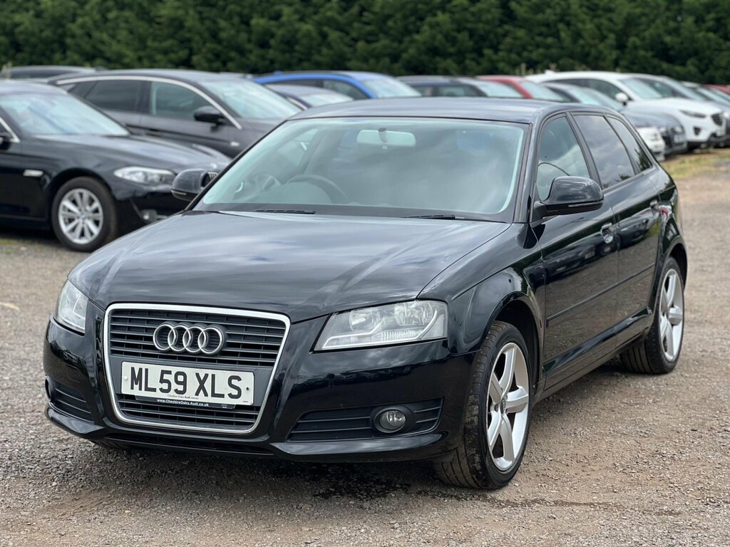 Audi A3 1.9 Tdie Sport Sportback Euro 4 Black #4