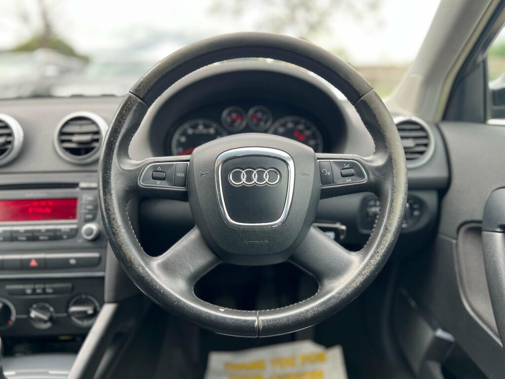 Audi A3 1.9 Tdie Sport Sportback Euro 4 Black #38