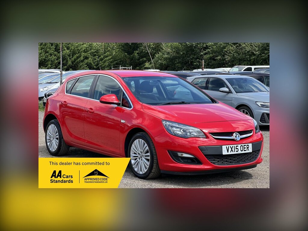 Vauxhall Astra 1.6I Excite Euro 6 Red