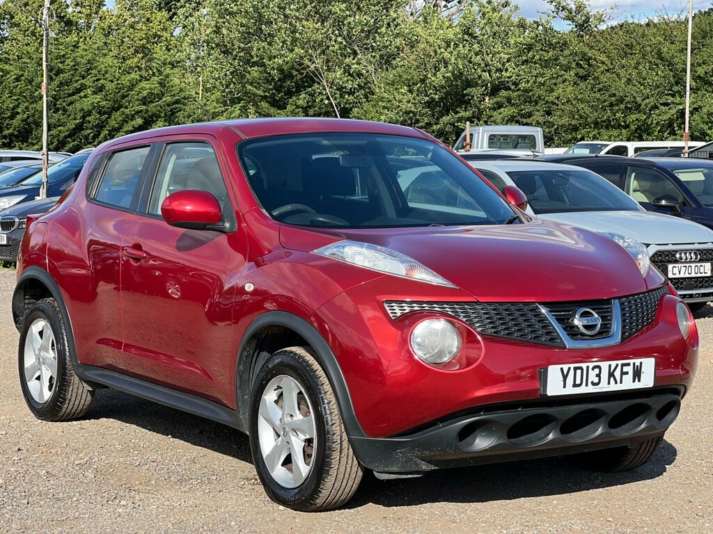 Nissan Juke 1.6 Visia Euro 5 Red #2