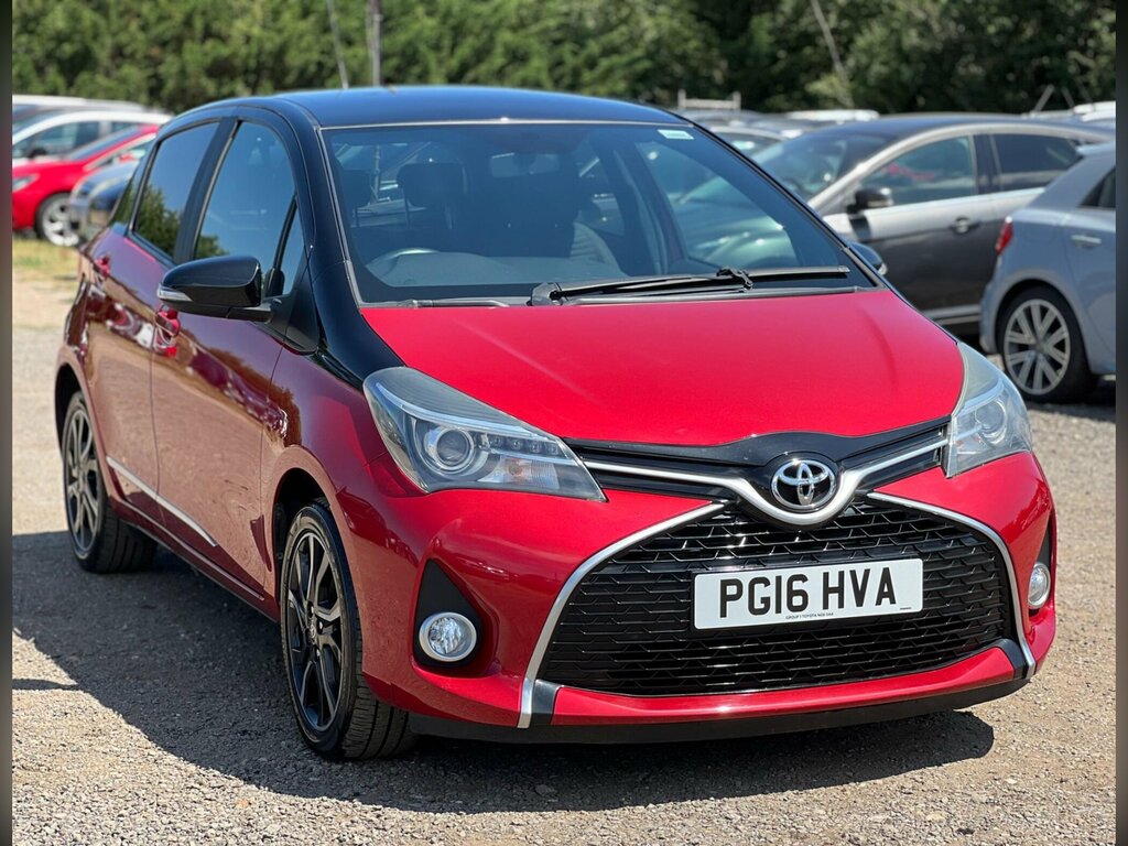Toyota Yaris 1.33 Dual Vvt-i Design Euro 6 Red #2