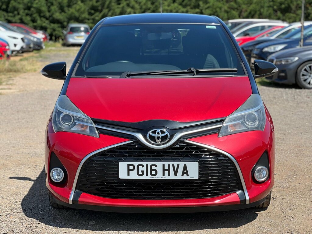 Toyota Yaris 1.33 Dual Vvt-i Design Euro 6 Red #3