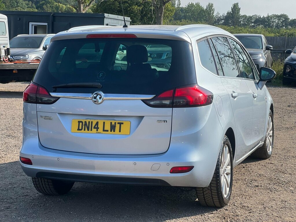 Vauxhall Zafira Tourer 2.0 Cdti Se Euro 5 Silver #6