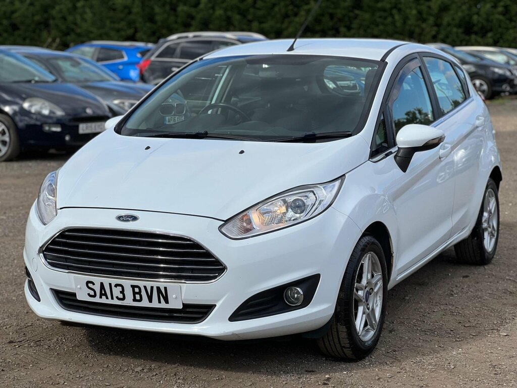Ford Fiesta 1.25 Zetec Euro 5 White #4
