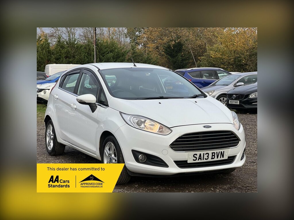 Ford Fiesta 1.25 Zetec Euro 5 White