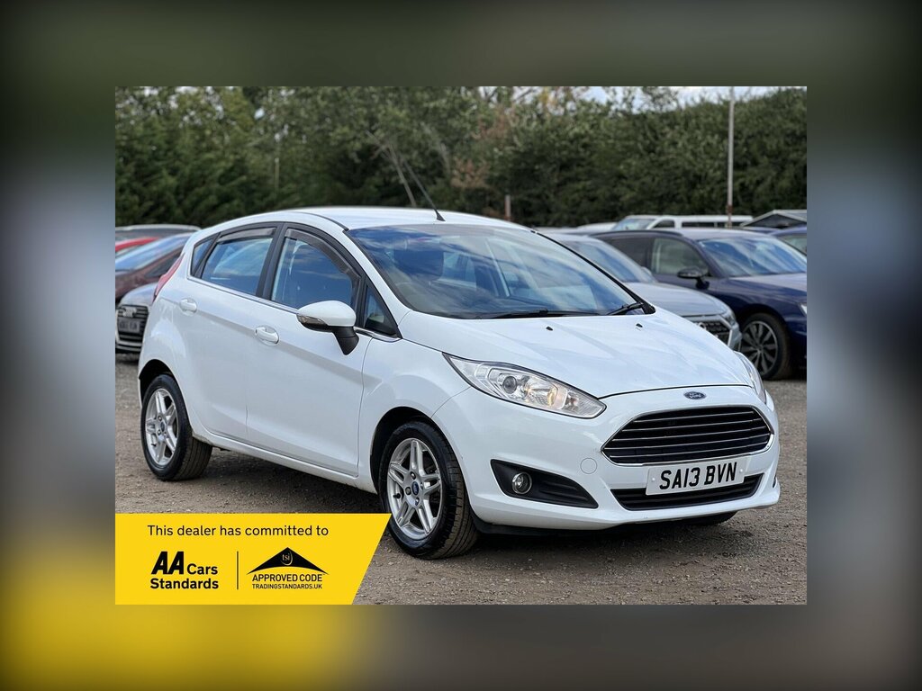 Ford Fiesta 1.25 Zetec Euro 5 White