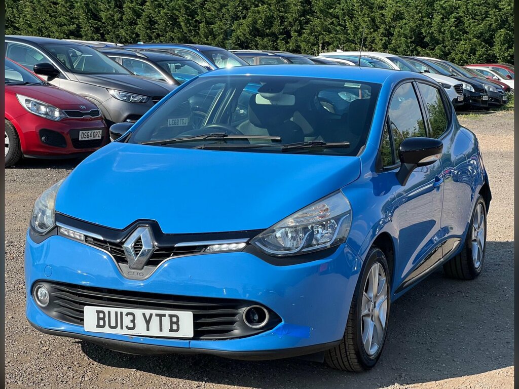 Renault Clio 1.2 16V Dynamique Medianav Euro 5 BU13YTB Blue #3