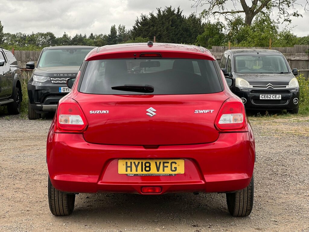 Suzuki Swift Hatchback Red #7
