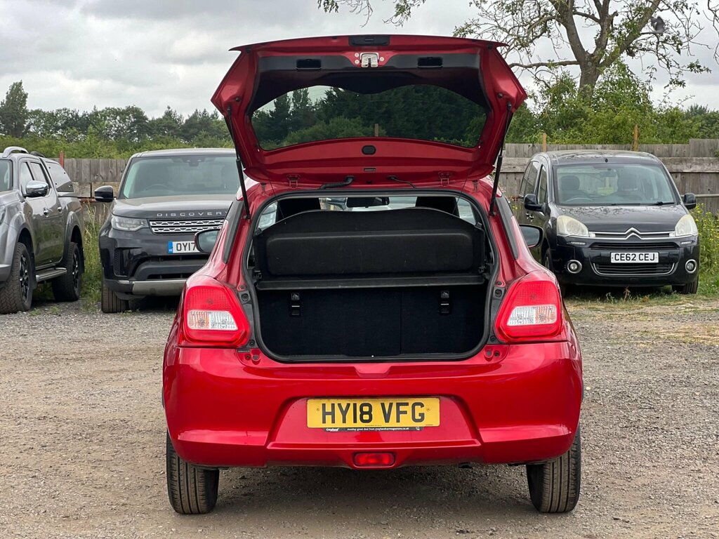 Suzuki Swift Hatchback Red #8