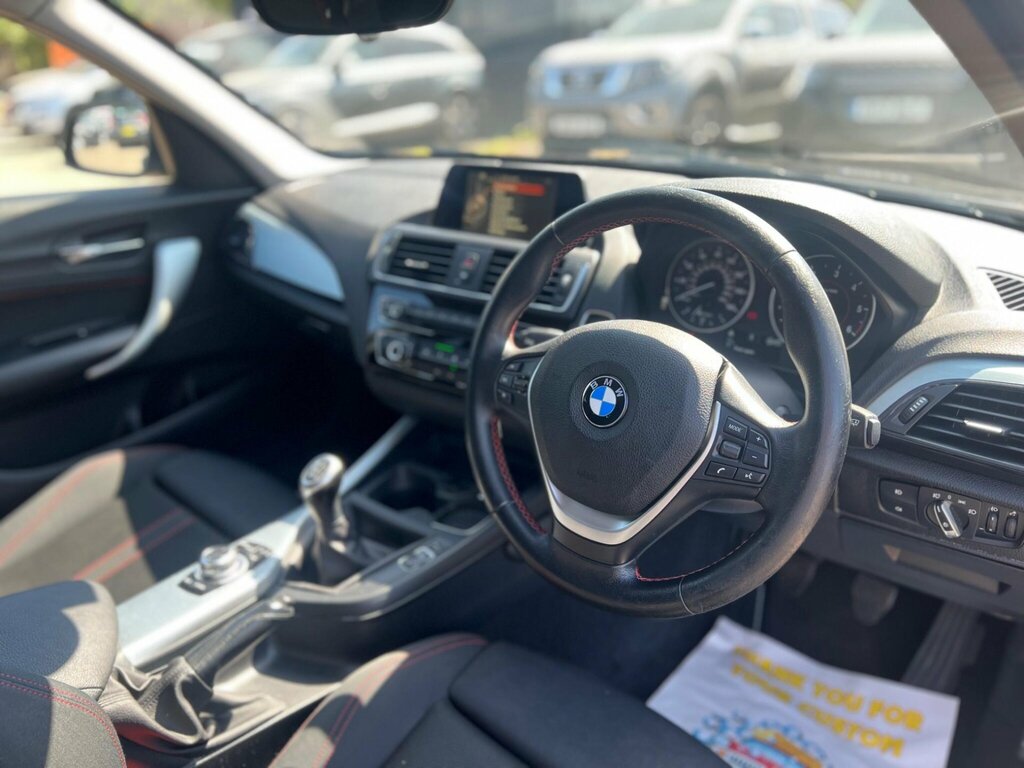BMW 1 Series Efficientdynamics White #28