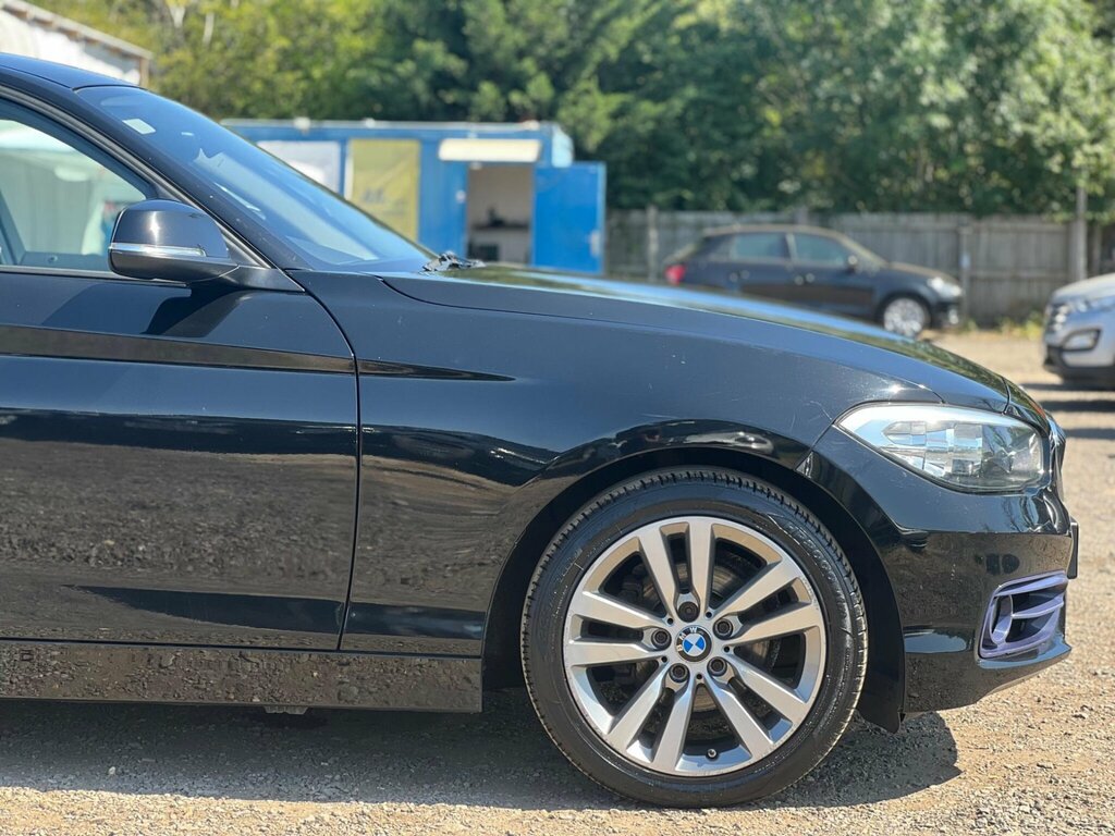 BMW 1 Series Efficientdynamics White #11