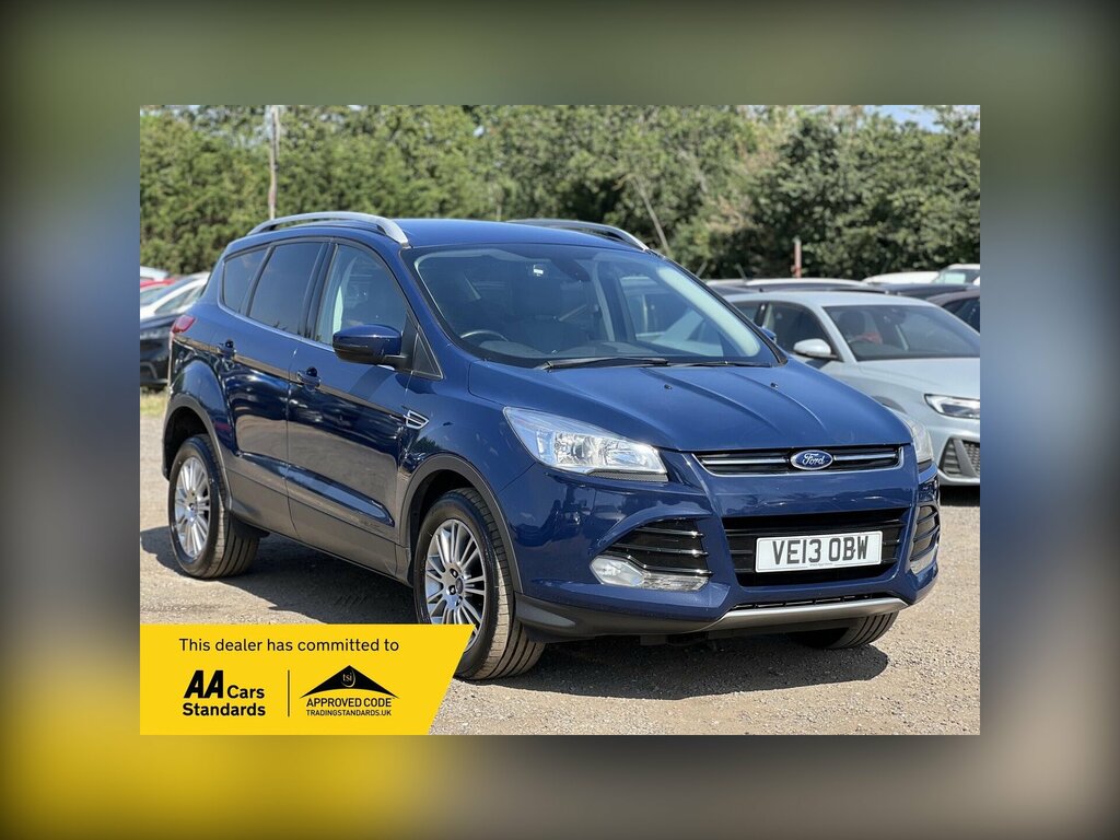 Ford Kuga Hatchback 2.0 White #1