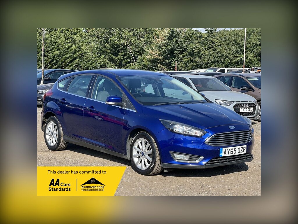 Ford Focus 1.5 Tdci Titanium Euro 6 Ss Blue