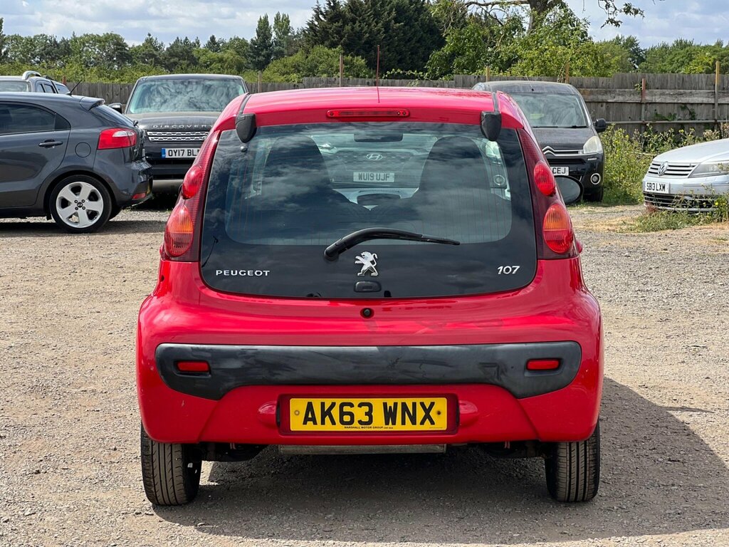 Peugeot 107 1.0 Active Red #7