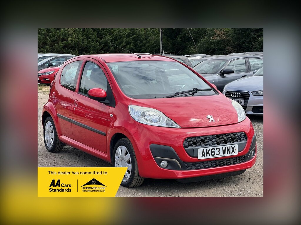 Peugeot 107 1.0 12V Active Euro 5 Red