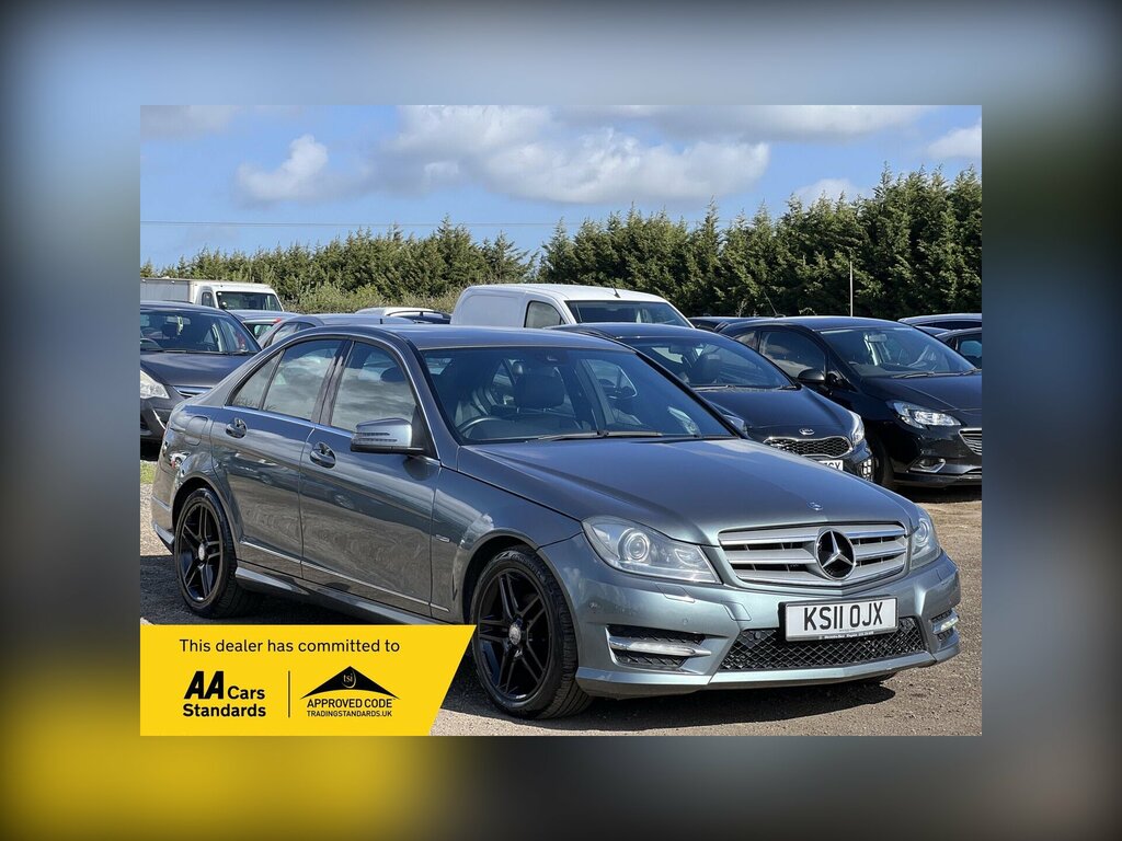 Mercedes-Benz C Class C180 Cgi Blueefficiency Sport Silver #1