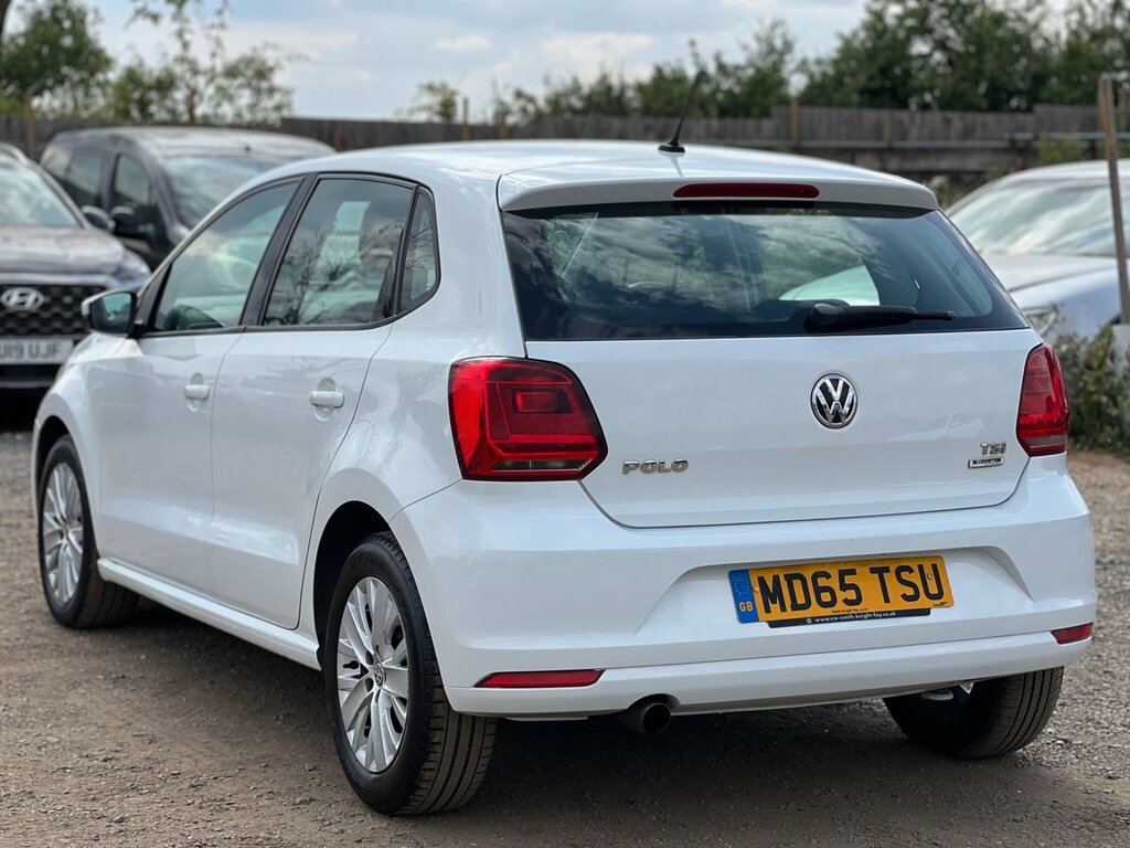 Volkswagen Polo 1.2 Tsi Bluemotion Tech Se Euro 6 Ss White #5