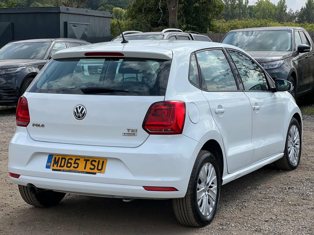 Volkswagen Polo 1.2 Tsi Bluemotion Tech Se Euro 6 Ss White #6