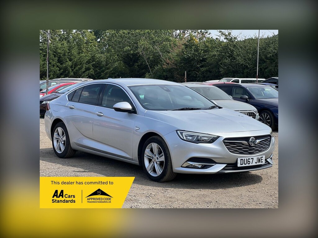Vauxhall Insignia 1.6 Turbo D Ecotec Blueinjection Sri Nav Grand Spo Silver