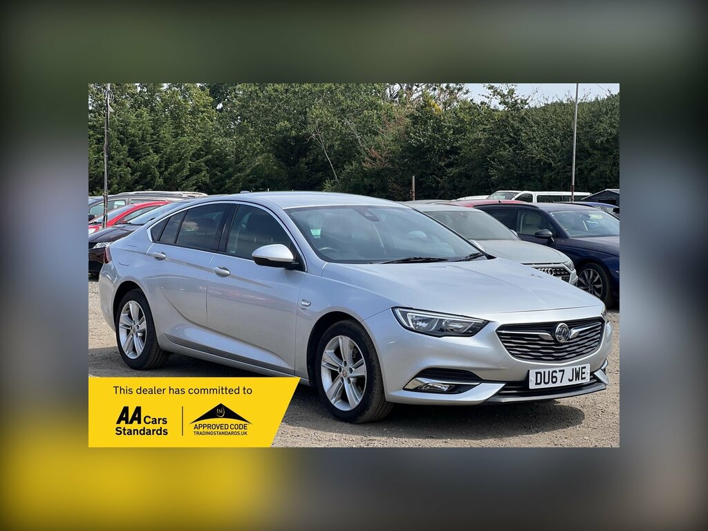 Vauxhall Insignia 1.6 Turbo D Ecotec Blueinjection Sri Nav Grand Spo DU67JWE Silver