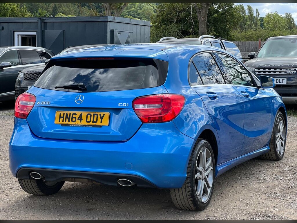 Mercedes-Benz A Class 2.1 A200 Cdi Sport 7G-dct Euro 6 Ss HN64ODY Blue #6