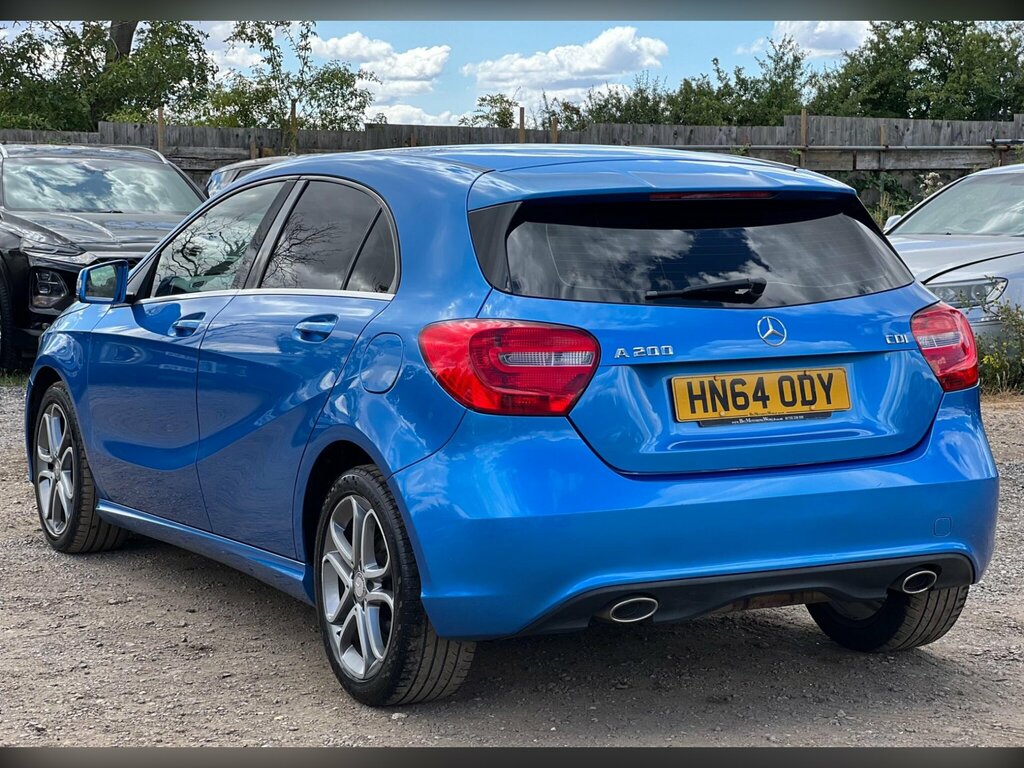 Mercedes-Benz A Class 2.1 A200 Cdi Sport 7G-dct Euro 6 Ss HN64ODY Blue #5
