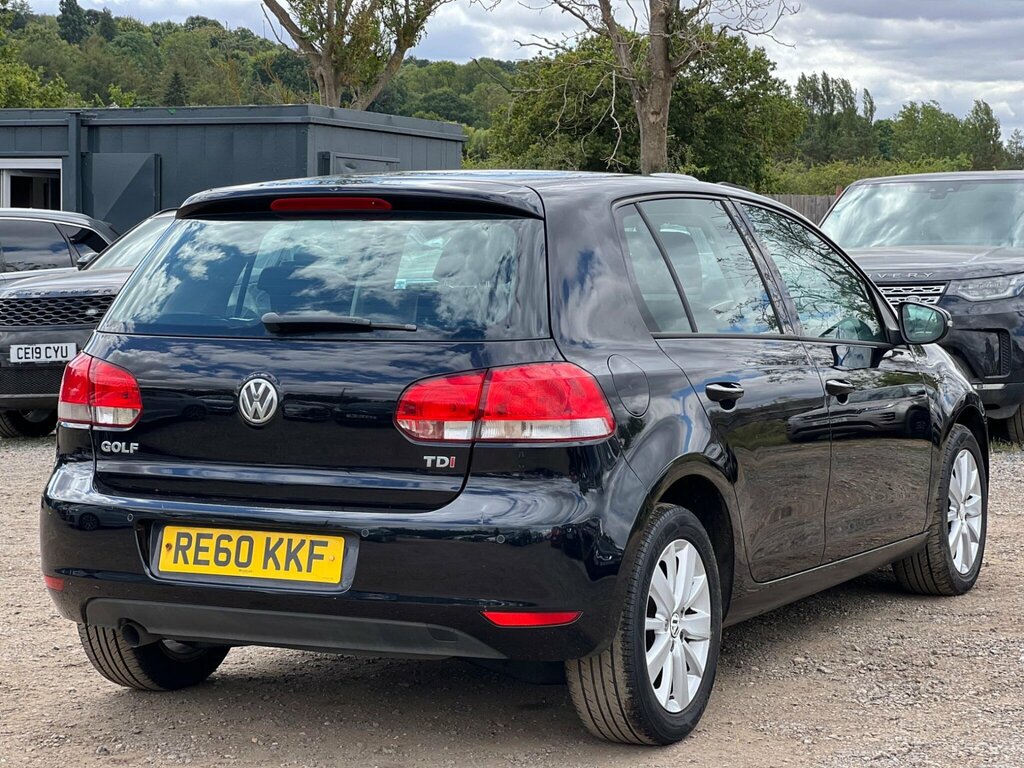 Volkswagen Golf 1.6 Tdi Match Euro 5 Black #6