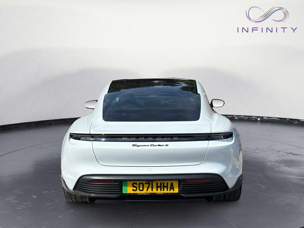 Porsche Taycan Performance Plus 93.4Kwh Turbo S White #5
