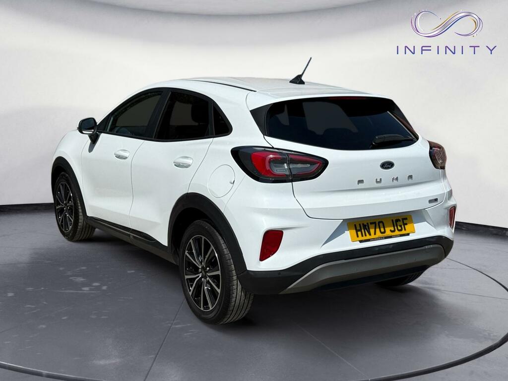 Ford Puma 1.0T Ecoboost Mhev Titanium White #4