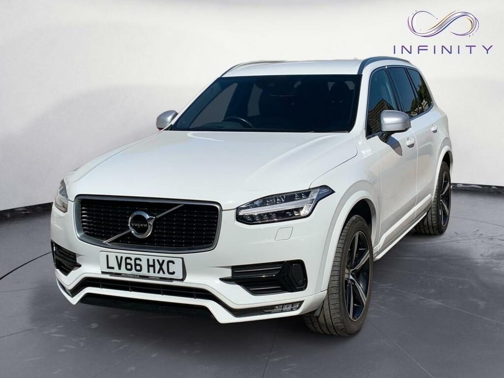 Volvo XC90 2.0 D5 Powerpulse R-design White #3