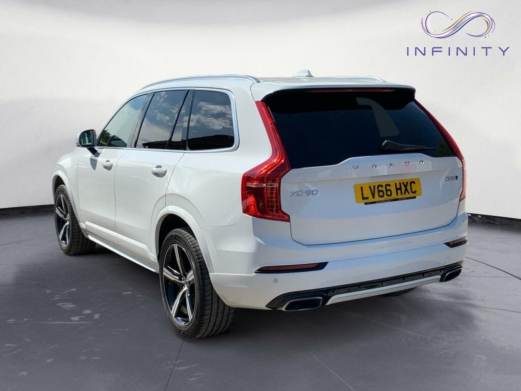 Volvo XC90 2.0 D5 Powerpulse R-design White #5