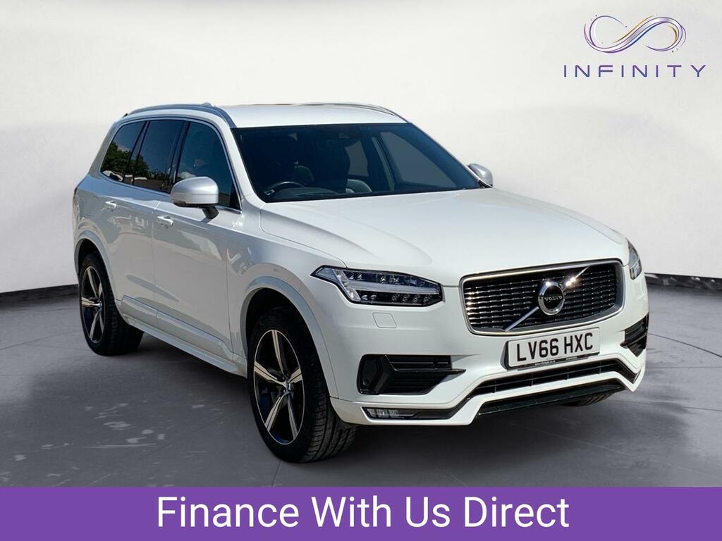 Volvo XC90 2.0 D5 Powerpulse R-design White