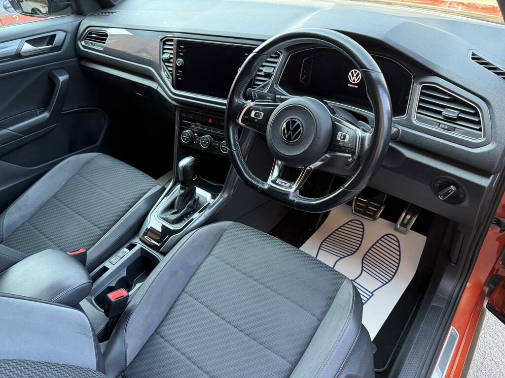 Volkswagen T-Roc 1.5 Tsi Gpf Evo R-line Orange #4