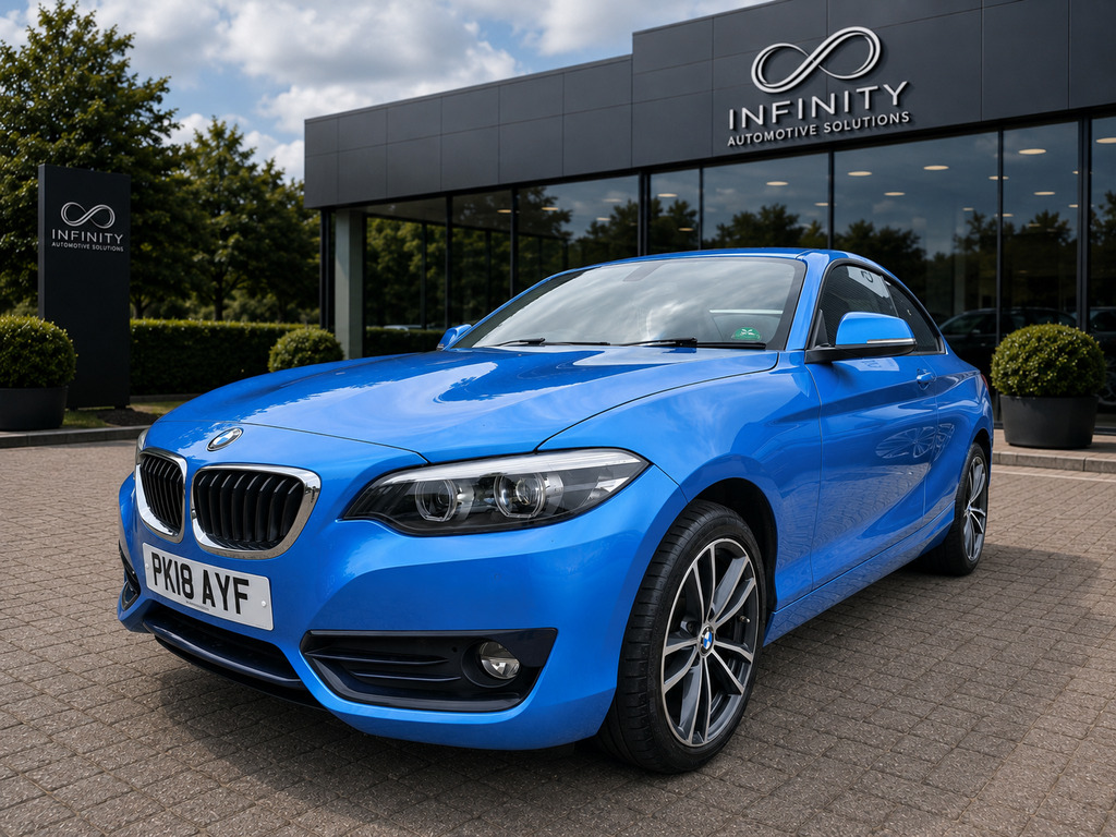 BMW 2 Series Gran Coupe 2.0 218D Sport Blue #3
