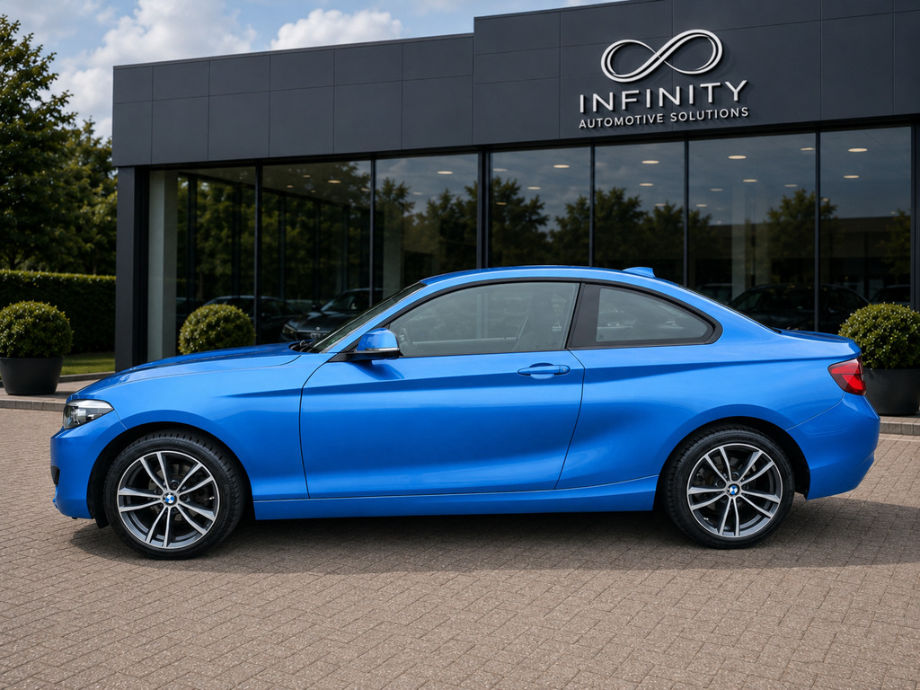 BMW 2 Series Gran Coupe 2.0 218D Sport Blue #4