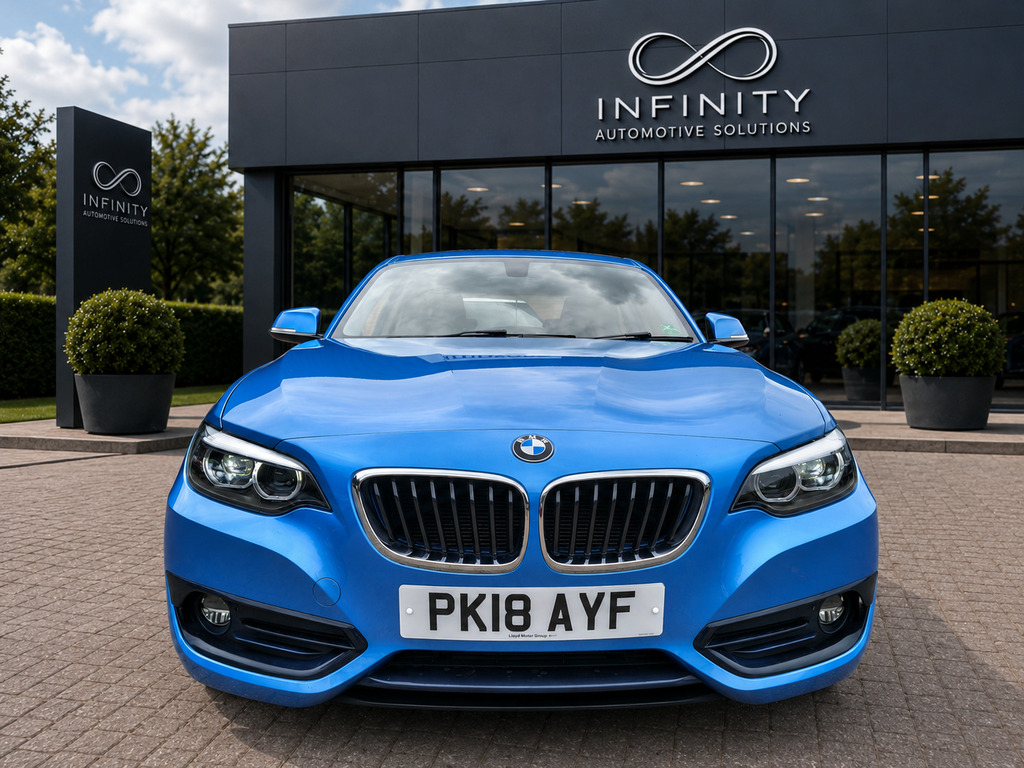 BMW 2 Series Gran Coupe 2.0 218D Sport Blue #2