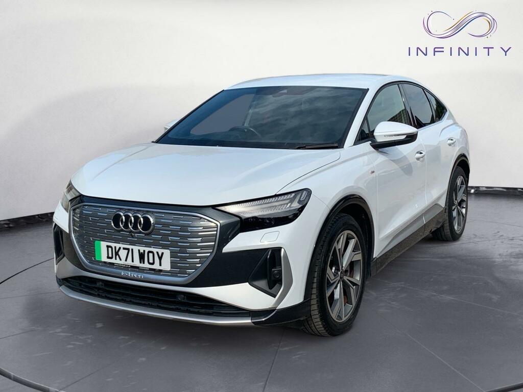 Audi Q4 E Tron 40 Launch Edition Sportback 82Kw White #2